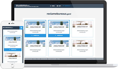 Overview lijst voorbeeld reclamebureaus